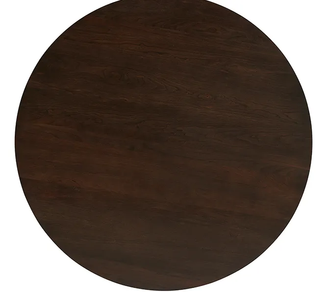Artisan and Post 150-060-200 Crafted Cherry 60 Inch Round Table with Metal Base Dark Cherry Finish Artisan and Post 150-060-200 Crafted Cherry 60 Inch Round Table with Metal Base Dark Cherry Finish