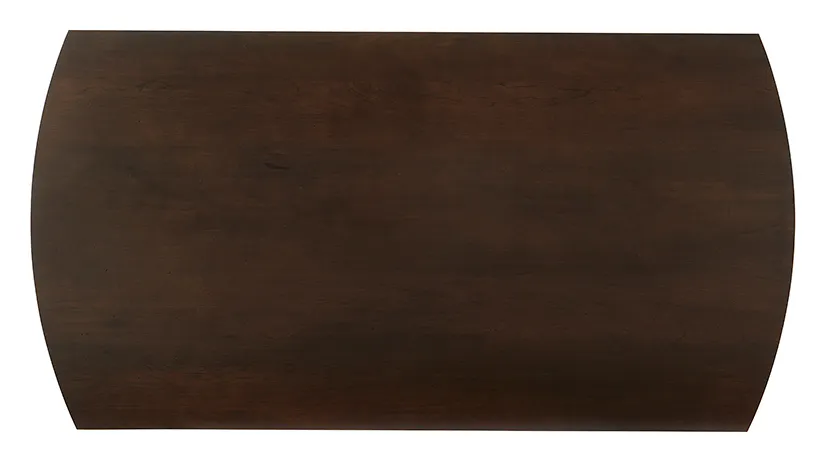 Artisan and Post 150-072 Crafted Cherry 72 Inch Surfboard Table Dark Cherry Finish Artisan and Post 150-072 Crafted Cherry 72 Inch Surfboard Table Dark Cherry Finish