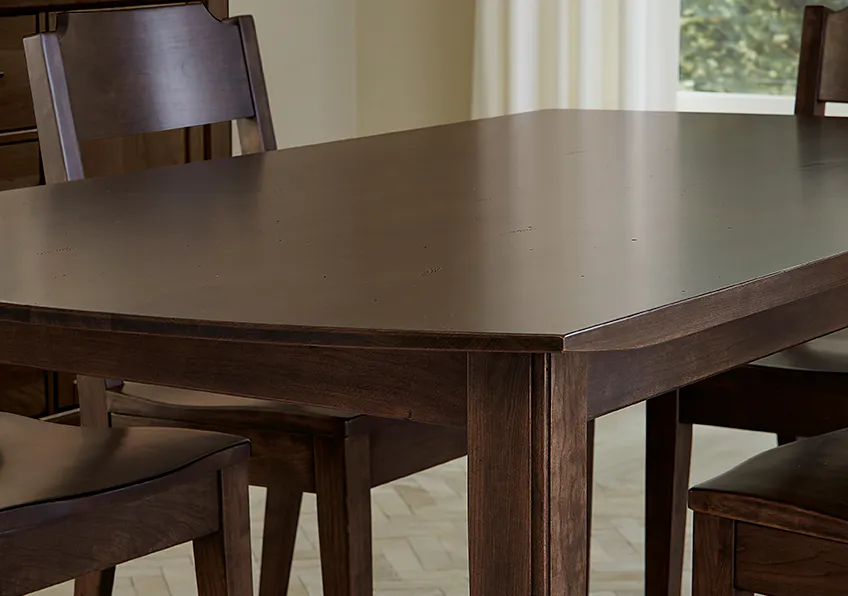 Artisan and Post 150-094 Crafted Cherry 94 Inch Surfboard Table Dark Cherry Finish Artisan and Post 150-094 Crafted Cherry 94 Inch Surfboard Table Dark Cherry Finish