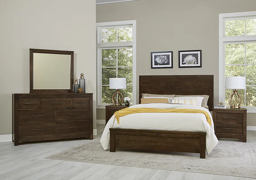 Artisan and Post 150-447 Crafted Cherry Landscape Mirror Dark Cherry Finish Artisan and Post 150-447 Crafted Cherry Landscape Mirror Dark Cherry Finish