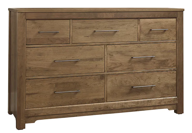 Artisan and Post 151-003 Crafted Cherry 7 Drawer Dresser Medium Cherry Finish Artisan and Post 151-003 Crafted Cherry 7 Drawer Dresser Medium Cherry Finish