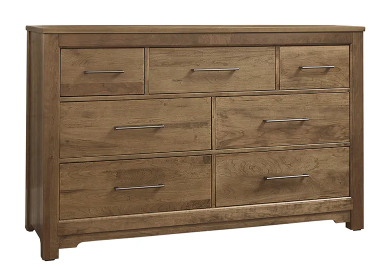 Artisan and Post 151-003 Crafted Cherry 7 Drawer Dresser Medium Cherry Finish Artisan and Post 151-003 Crafted Cherry 7 Drawer Dresser Medium Cherry Finish
