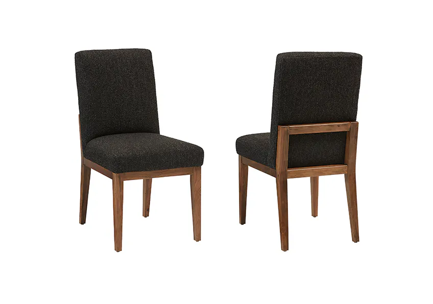 Artisan and Post 151-030E Crafted Cherry Upholstered Side Chair Medium Cherry Finish