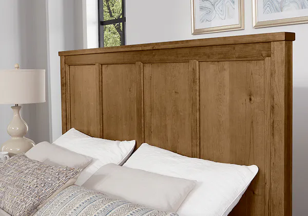 Artisan and Post 151-668-866-933-MS2 Crafted Cherry King Six Panel Bed Medium Cherry Finish Artisan and Post 151-668-866-933-MS2 Crafted Cherry King Six Panel Bed Medium Cherry Finish