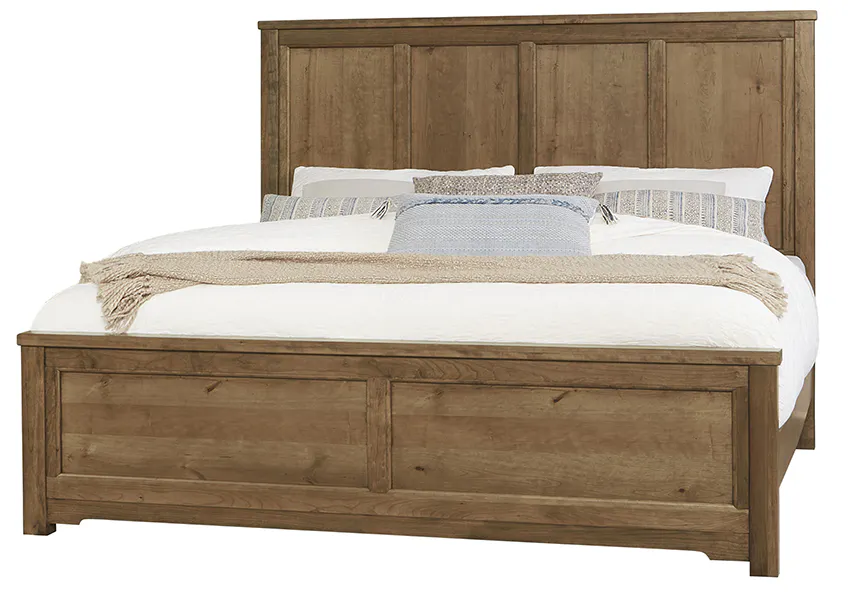 Artisan and Post 151-668-866-933-MS2 Crafted Cherry King Six Panel Bed Medium Cherry Finish Artisan and Post 151-668-866-933-MS2 Crafted Cherry King Six Panel Bed Medium Cherry Finish