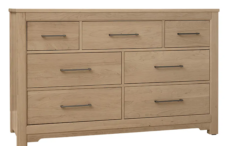 Artisan and Post 154-003 Crafted Cherry 7 Drawer Dresser Bleached Cherry Finish Artisan and Post 154-003 Crafted Cherry 7 Drawer Dresser Bleached Cherry Finish