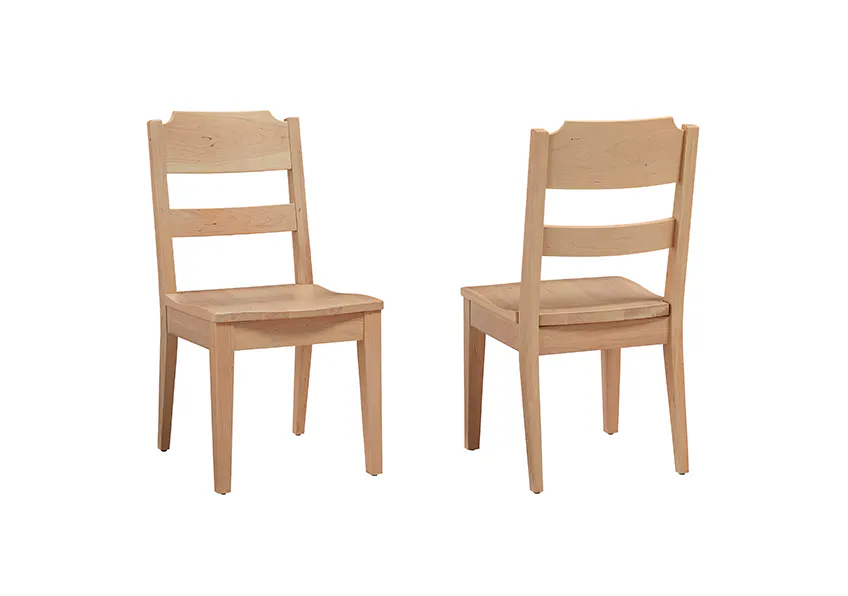 Artisan and Post 154-010 Crafted Cherry Ladderback Side Chair Bleached Cherry Finish