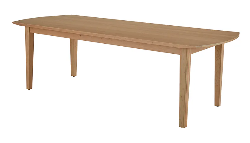 Artisan and Post 154-072 Crafted Cherry 72 Inch Surfboard Table Bleached Cherry Finish Artisan and Post 154-072 Crafted Cherry 72 Inch Surfboard Table Bleached Cherry Finish