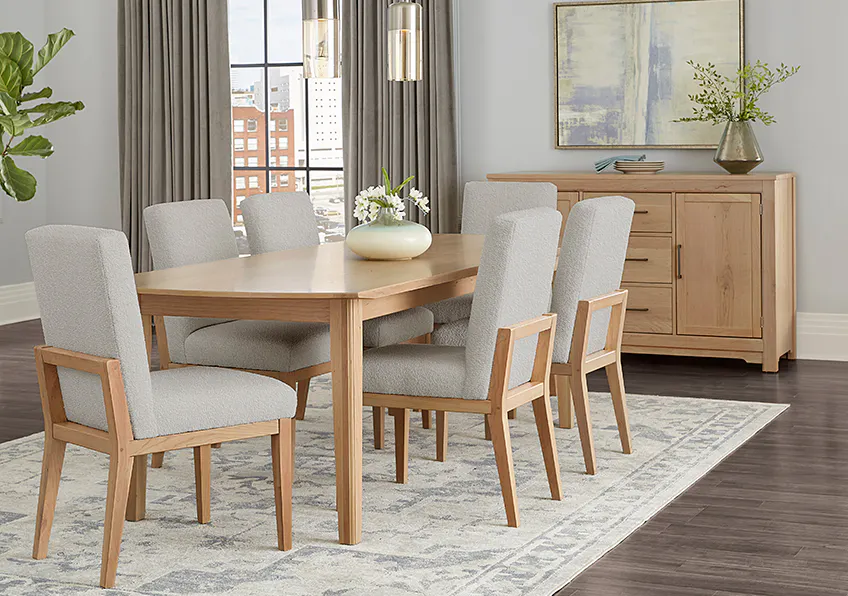Artisan and Post 154-030B Crafted Cherry Upholstered Side Chair Bleached Cherry Finish Artisan and Post 154-030B Crafted Cherry Upholstered Side Chair Bleached Cherry Finish
