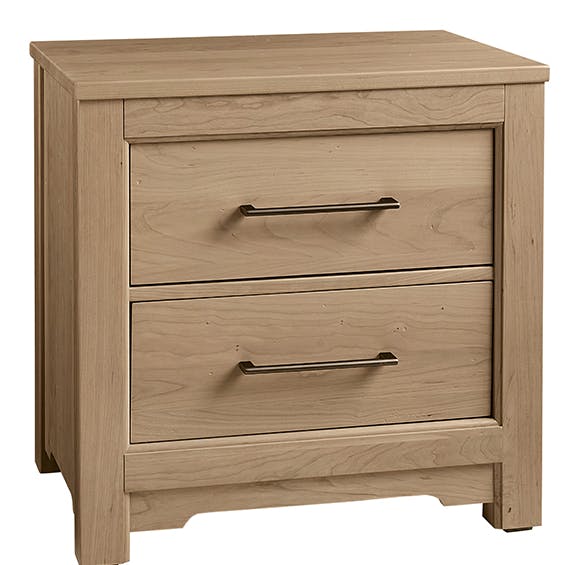 Artisan and Post 154-227 Crafted Cherry 2 Drawer Nightstand Bleached Cherry Finish Artisan and Post 154-227 Crafted Cherry 2 Drawer Nightstand Bleached Cherry Finish