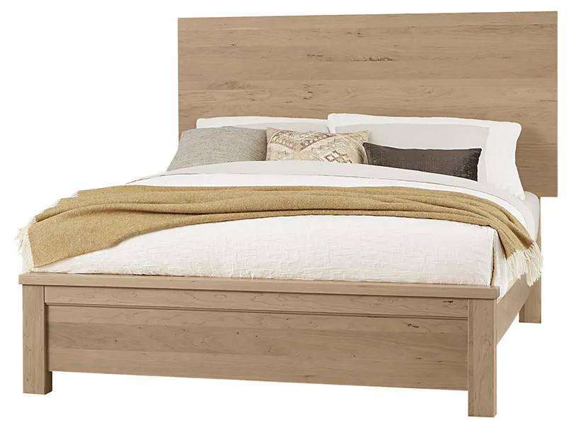 Artisan and Post 154-669-966-933-MS2 Crafted Cherry Ben's King Plank Bed Bleached Cherry Finish Artisan and Post 154-669-966-933-MS2 Crafted Cherry Ben's King Plank Bed Bleached Cherry Finish