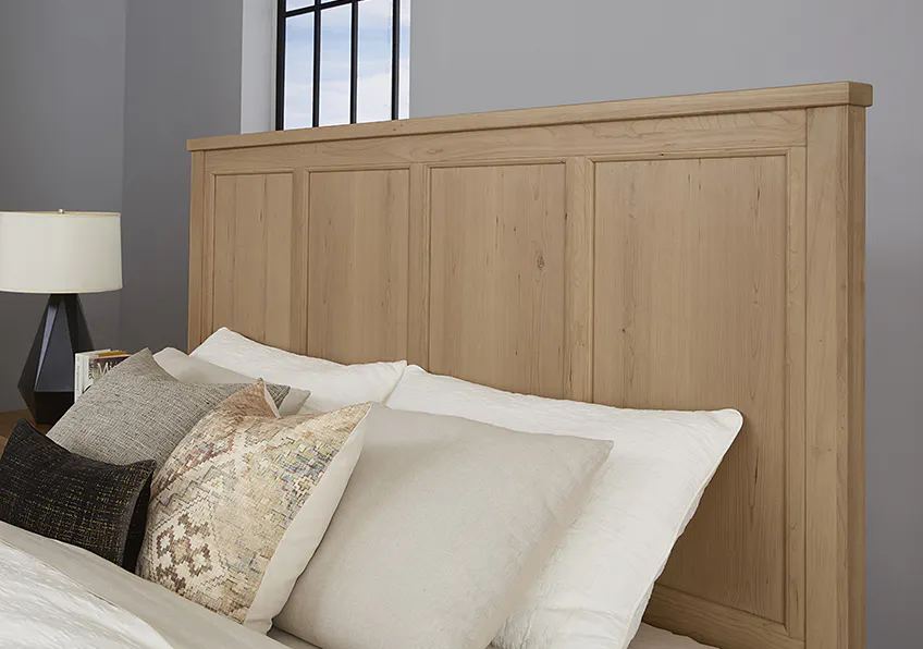 Artisan and Post 154-668-866-933-MS2 Crafted Cherry Ben's King Six Panel Bed Bleached Cherry Finish Artisan and Post 154-668-866-933-MS2 Crafted Cherry Ben's King Six Panel Bed Bleached Cherry Finish
