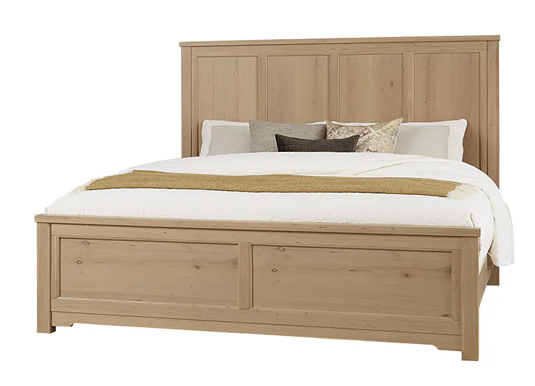 Artisan and Post 154-668-866-933-MS2 Crafted Cherry Ben's King Six Panel Bed Bleached Cherry Finish Artisan and Post 154-668-866-933-MS2 Crafted Cherry Ben's King Six Panel Bed Bleached Cherry Finish