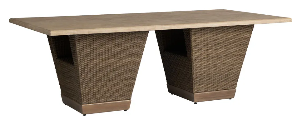 Lloyd Flanders 421086 Charisma 86" Rectangular Dining Table Lloyd Flanders 421086 Charisma 86" Rectangular Dining Table