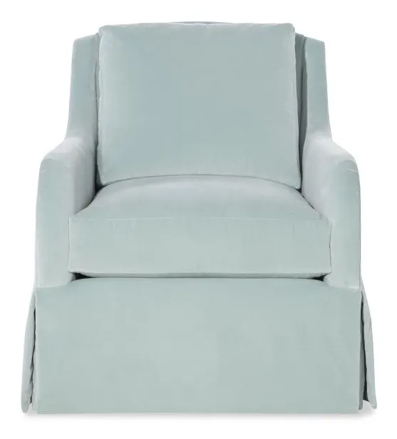 Highland House 1739SW Lutz Skirted Swivel Chair Highland House 1739SW Lutz Skirted Swivel Chair