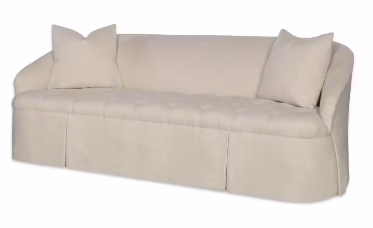 Highland House 2028-85 Flyn Skirted Sofa Highland House 2028-85 Flyn Skirted Sofa