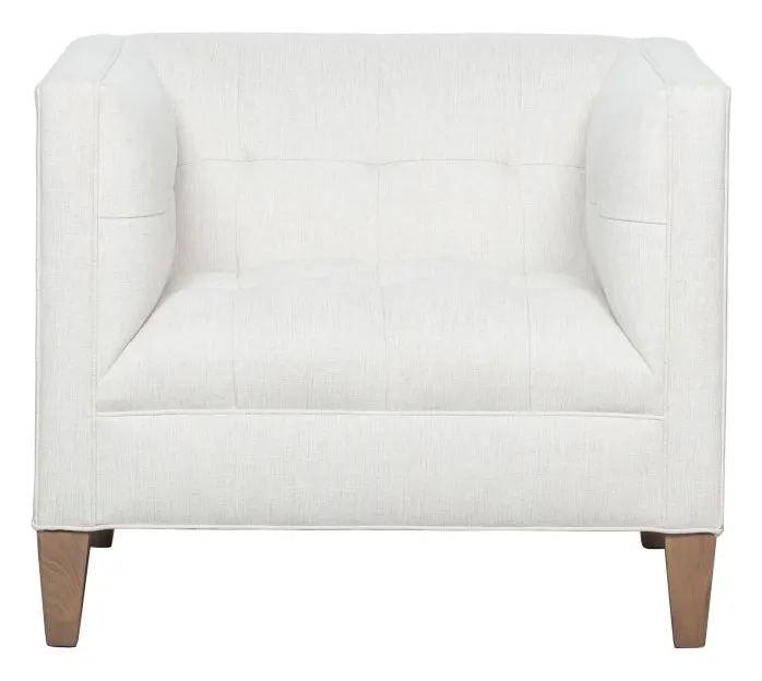 Fairfield Furniture L-2101-01 Dominique Lounge Chair, Hand Tufted, Leather Fairfield Furniture L-2101-01 Dominique Lounge Chair, Hand Tufted, Leather