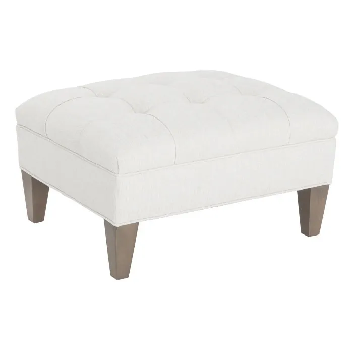 Fairfield Furniture 2101-20 Dominique Ottoman, Hand Tufted
