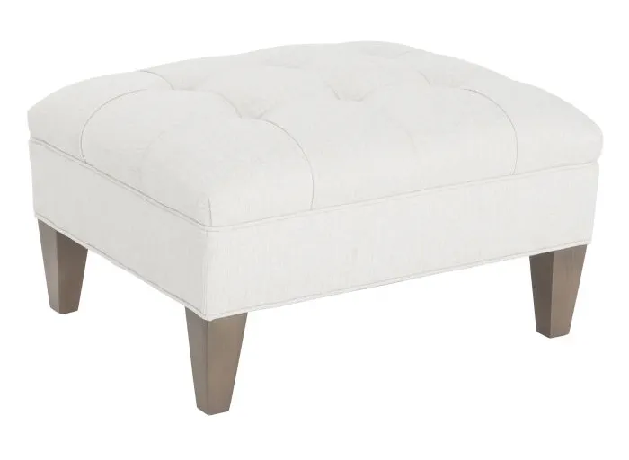 Fairfield Furniture 2101-20 Dominique Ottoman, Hand Tufted Fairfield Furniture 2101-20 Dominique Ottoman, Hand Tufted