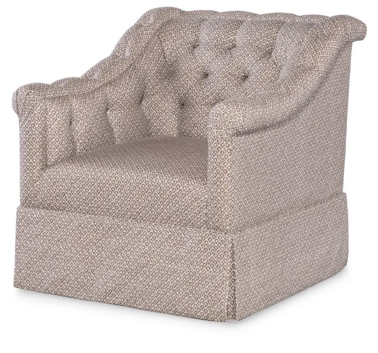 Highland House 2103SW Elizabeth Skirted Swivel Chair Highland House 2103SW Elizabeth Skirted Swivel Chair