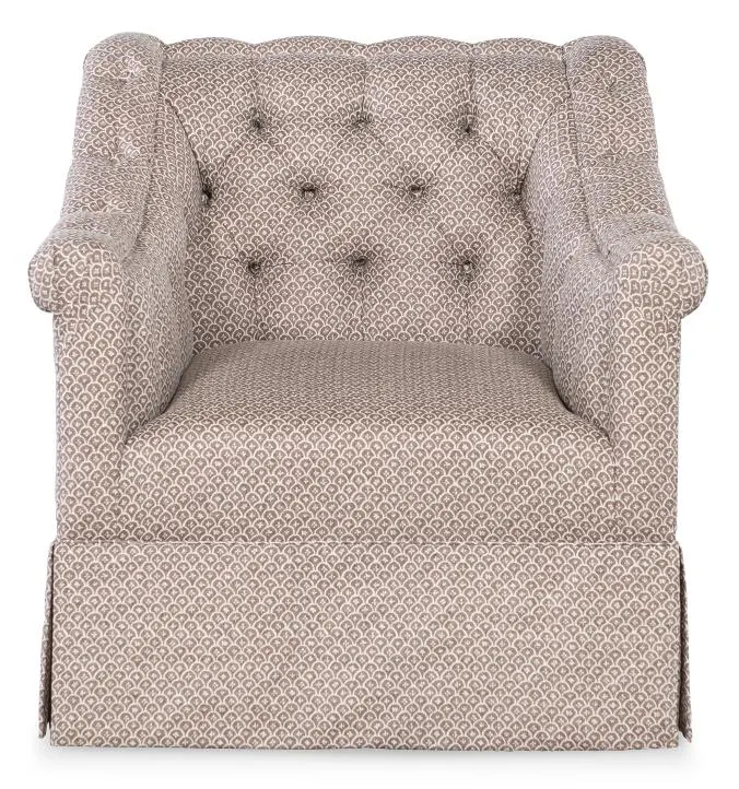 Highland House 2103 Elizabeth Skirted Chair Highland House 2103 Elizabeth Skirted Chair