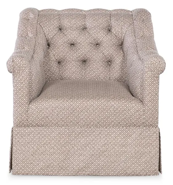 Highland House 2103SW Elizabeth Skirted Swivel Chair Highland House 2103SW Elizabeth Skirted Swivel Chair