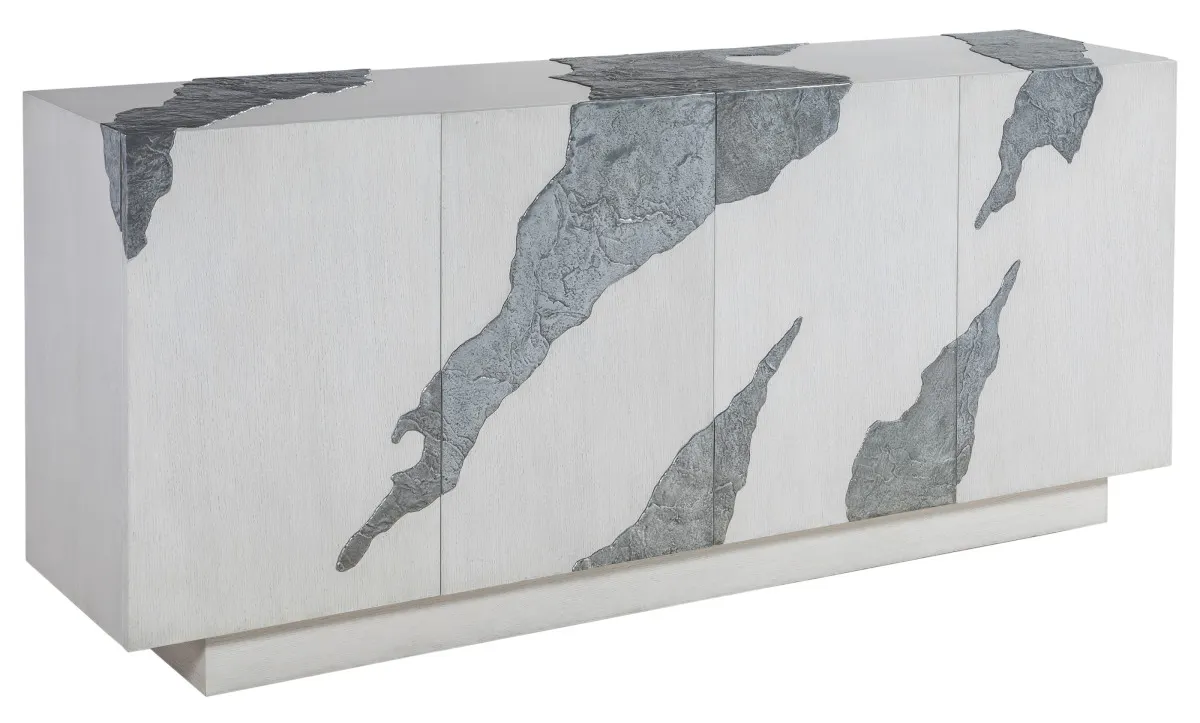 Artistica Home 2342-907 Contago White Media Console Artistica Home 2342-907 Contago White Media Console