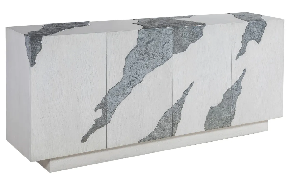 Artistica Home 2342-907 Contago White Media Console Artistica Home 2342-907 Contago White Media Console