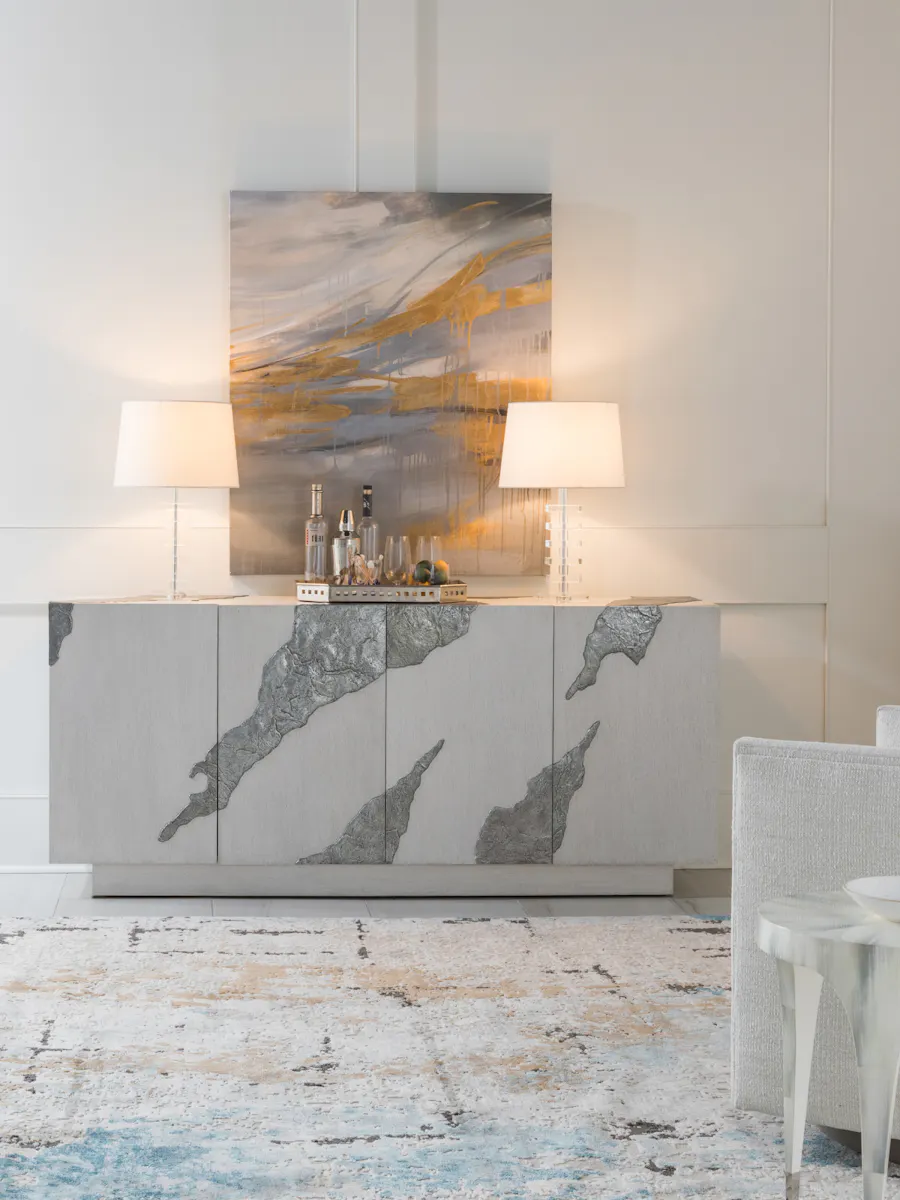 Artistica Home 2342-907 Contago White Media Console Artistica Home 2342-907 Contago White Media Console