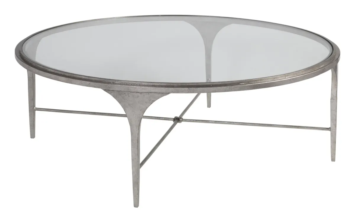 Artistica Home 2360-943 Porto Silver Round Cocktail Table Artistica Home 2360-943 Porto Silver Round Cocktail Table