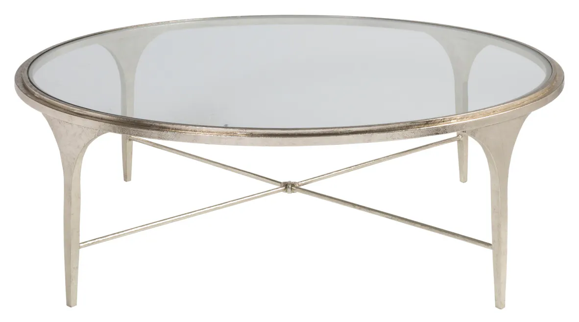 Artistica Home 2361-943 Porto Champagne Round Cocktail Table Artistica Home 2361-943 Porto Champagne Round Cocktail Table