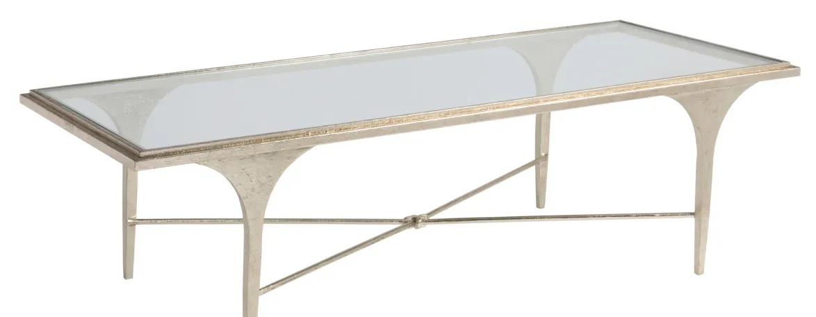 Artistica Home 2361-945 Porto Champagne Rectangular Cocktail Table Artistica Home 2361-945 Porto Champagne Rectangular Cocktail Table