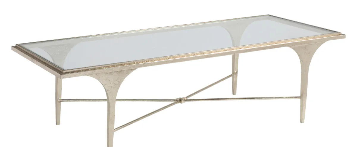 Artistica Home 2361-945 Porto Champagne Rectangular Cocktail Table Artistica Home 2361-945 Porto Champagne Rectangular Cocktail Table