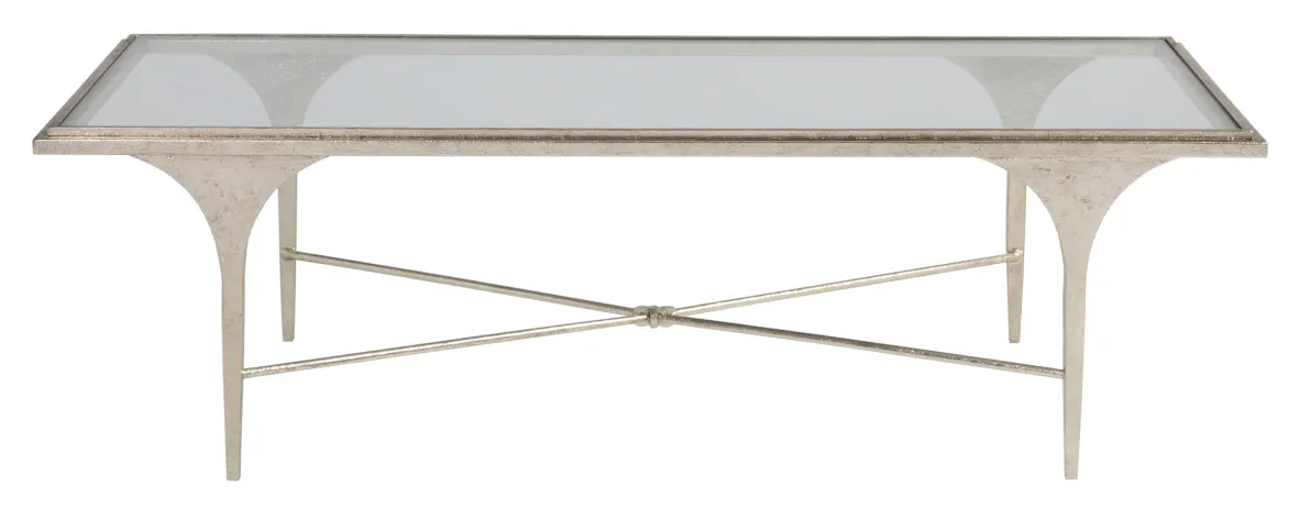Artistica Home 2361-945 Porto Champagne Rectangular Cocktail Table Artistica Home 2361-945 Porto Champagne Rectangular Cocktail Table