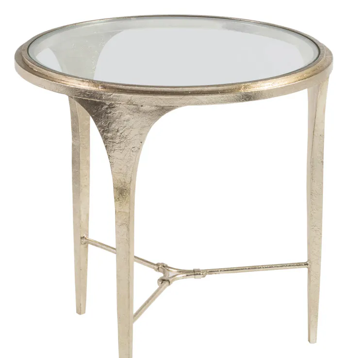 Artistica Home 2361-953 Porto Champagne Round End Table Artistica Home 2361-953 Porto Champagne Round End Table