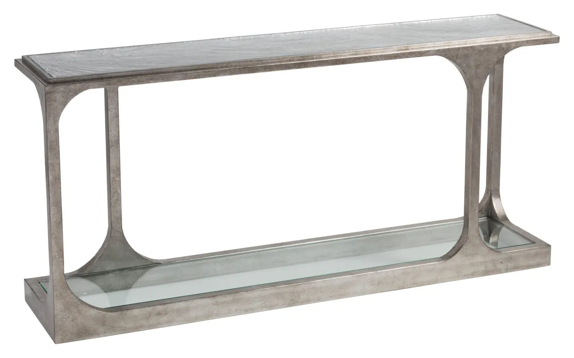 Artistica Home 2362-967 Bond Street Silver Sofa Table Artistica Home 2362-967 Bond Street Silver Sofa Table