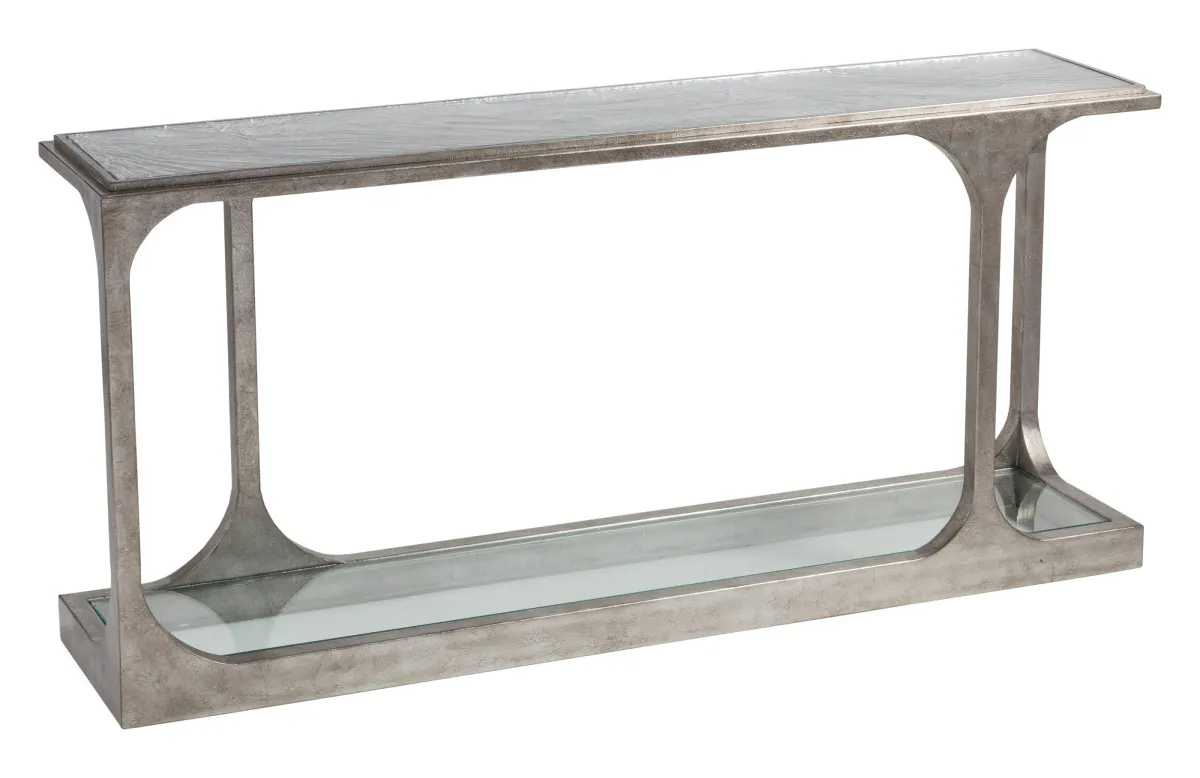 Artistica Home 2362-967 Bond Street Silver Sofa Table Artistica Home 2362-967 Bond Street Silver Sofa Table