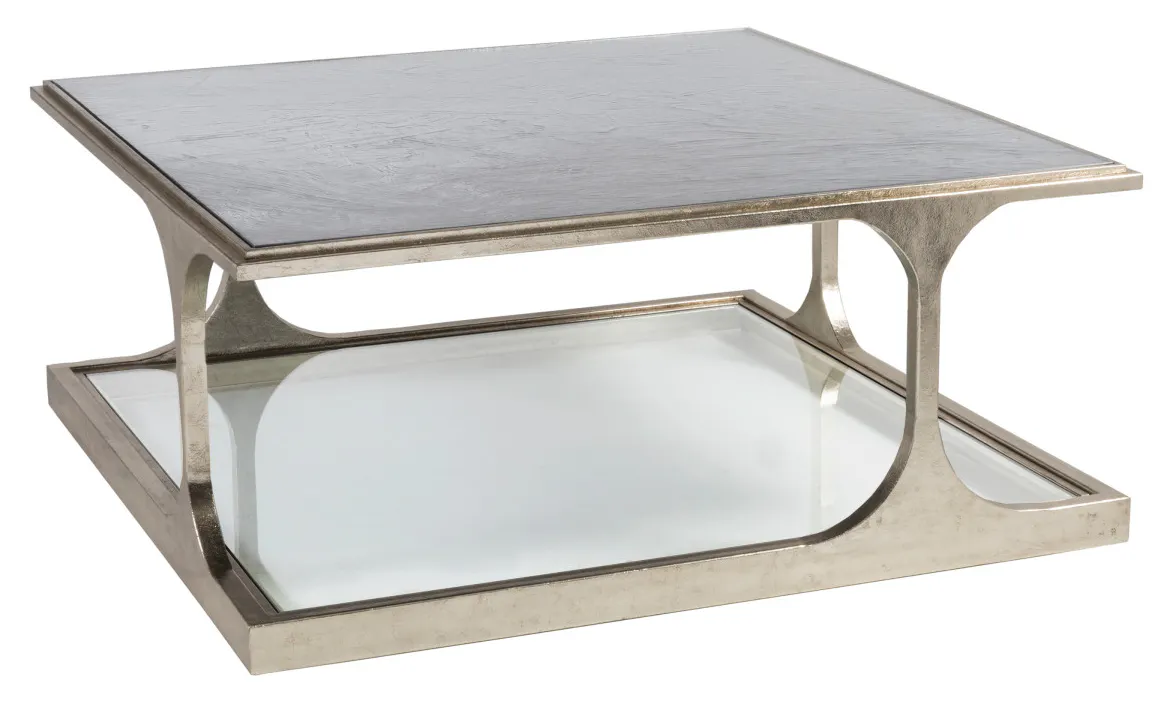Artistica Home 2363-947 Bond Street Champagne Square Cocktail Table Artistica Home 2363-947 Bond Street Champagne Square Cocktail Table