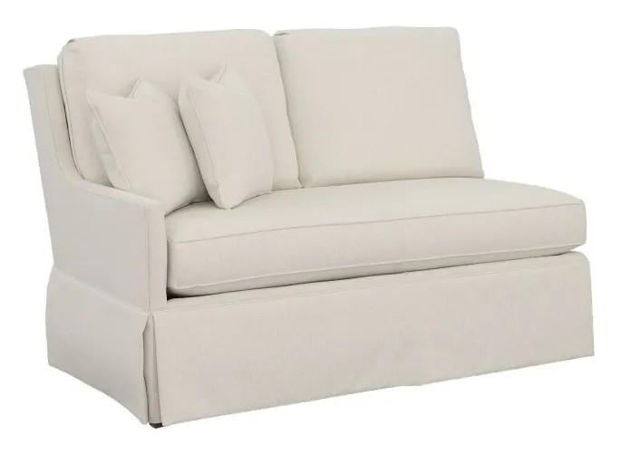 Fairfield Furniture 2973-72 Kelly Skirted Left Arm Loveseat Fairfield Furniture 2973-72 Kelly Skirted Left Arm Loveseat