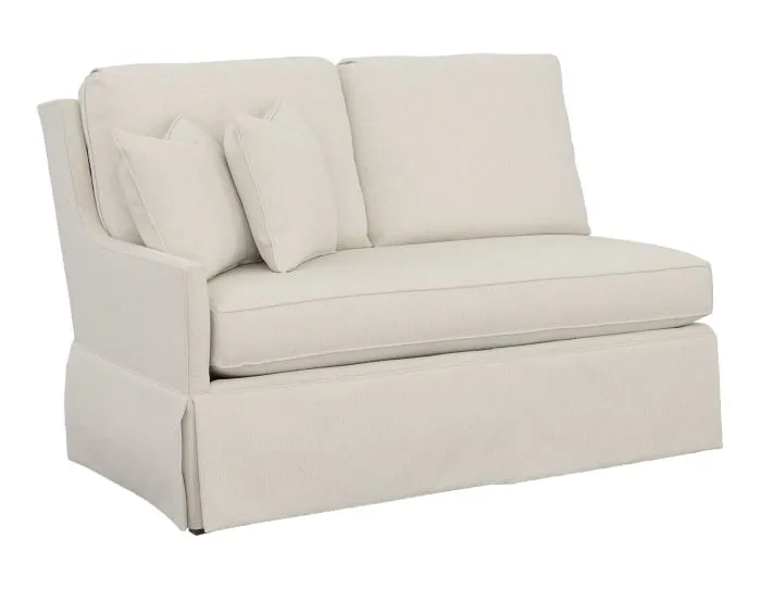 Fairfield Furniture 2973-72 Kelly Skirted Left Arm Loveseat Fairfield Furniture 2973-72 Kelly Skirted Left Arm Loveseat