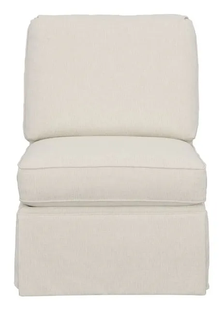 Fairfield Furniture 2973-78 Kelly Skirted Armless Sectional Chair Fairfield Furniture 2973-78 Kelly Skirted Armless Sectional Chair
