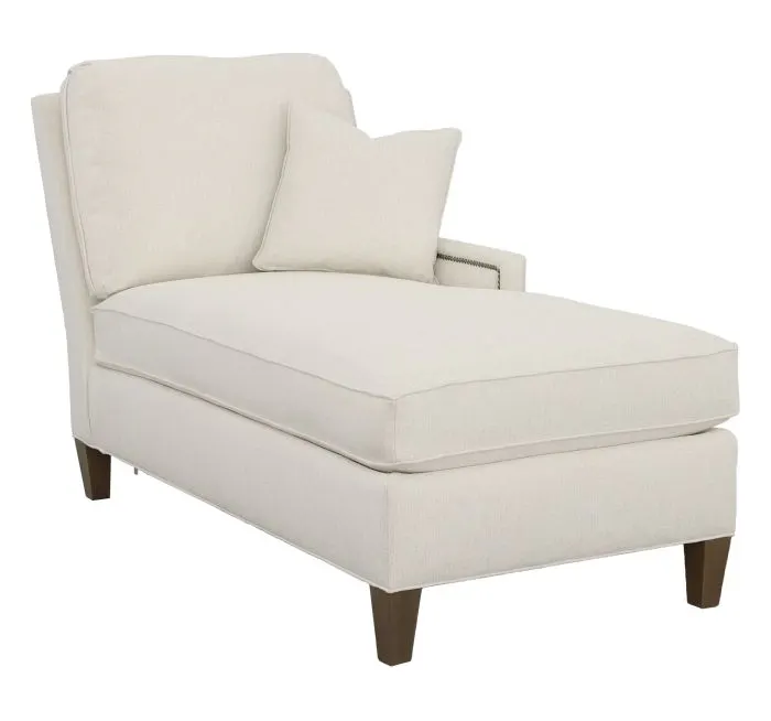 Fairfield Furniture 2974-26 Kelly Right Arm Chaise with Tapered Leg Fairfield Furniture 2974-26 Kelly Right Arm Chaise with Tapered Leg