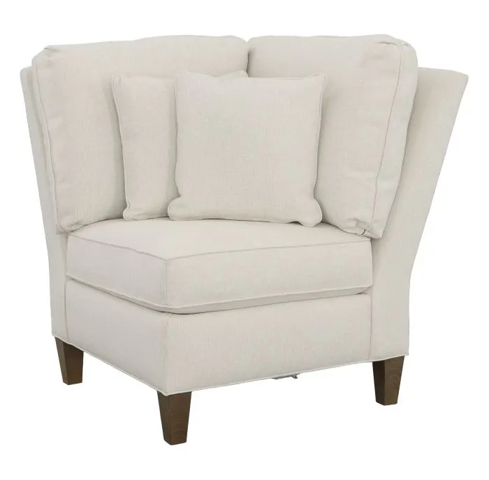 Fairfield Furniture 2974-29 Kelly Corner Chair with Tapered Leg Fairfield Furniture 2974-29 Kelly Corner Chair with Tapered Leg