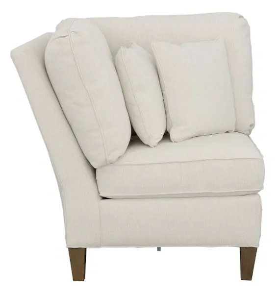Fairfield Furniture 2974-29 Kelly Corner Chair with Tapered Leg Fairfield Furniture 2974-29 Kelly Corner Chair with Tapered Leg