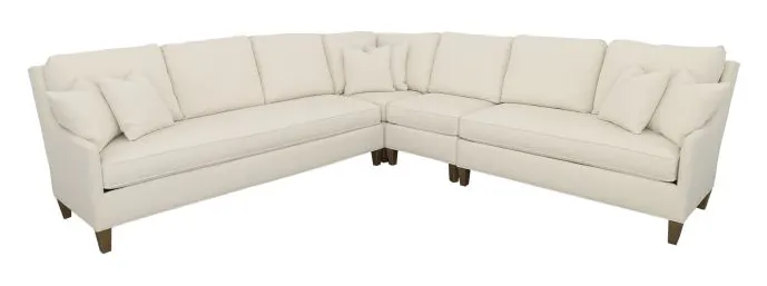 Fairfield Furniture 2974-78 Kelly Armless Sectional Chair with Tapered Leg Fairfield Furniture 2974-78 Kelly Armless Sectional Chair with Tapered Leg
