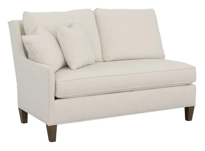 Fairfield Furniture 2974-72 Kelly Left Arm Loveseat with Tapered Leg Fairfield Furniture 2974-72 Kelly Left Arm Loveseat with Tapered Leg