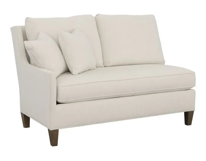 Fairfield Furniture 2974-72 Kelly Left Arm Loveseat with Tapered Leg Fairfield Furniture 2974-72 Kelly Left Arm Loveseat with Tapered Leg