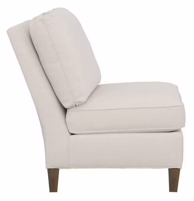 Fairfield Furniture 2974-78 Kelly Armless Sectional Chair with Tapered Leg Fairfield Furniture 2974-78 Kelly Armless Sectional Chair with Tapered Leg