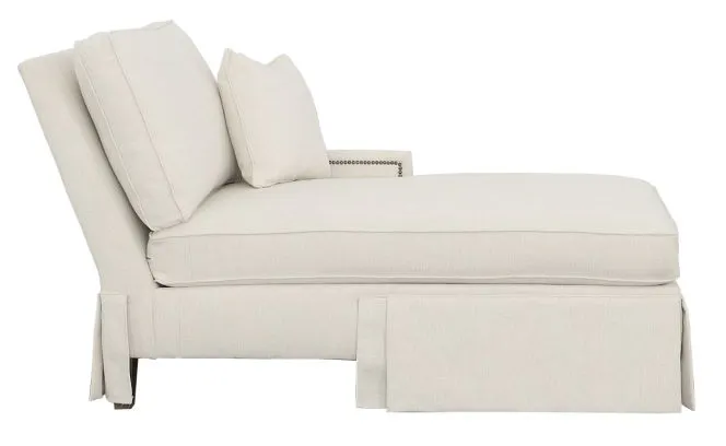 Fairfield Furniture 2975-26 Kelly Skirted Right Arm Chaise Fairfield Furniture 2975-26 Kelly Skirted Right Arm Chaise