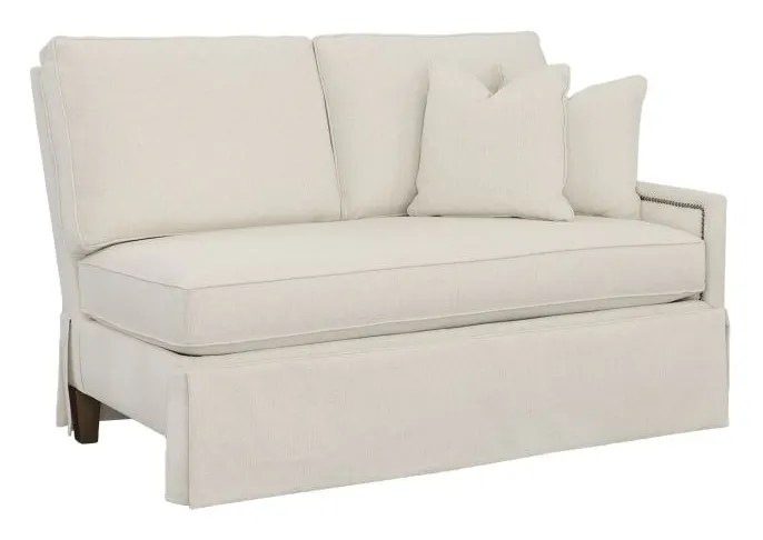 Fairfield Furniture 2975-71 Kelly Skirted Right Arm Loveseat Fairfield Furniture 2975-71 Kelly Skirted Right Arm Loveseat